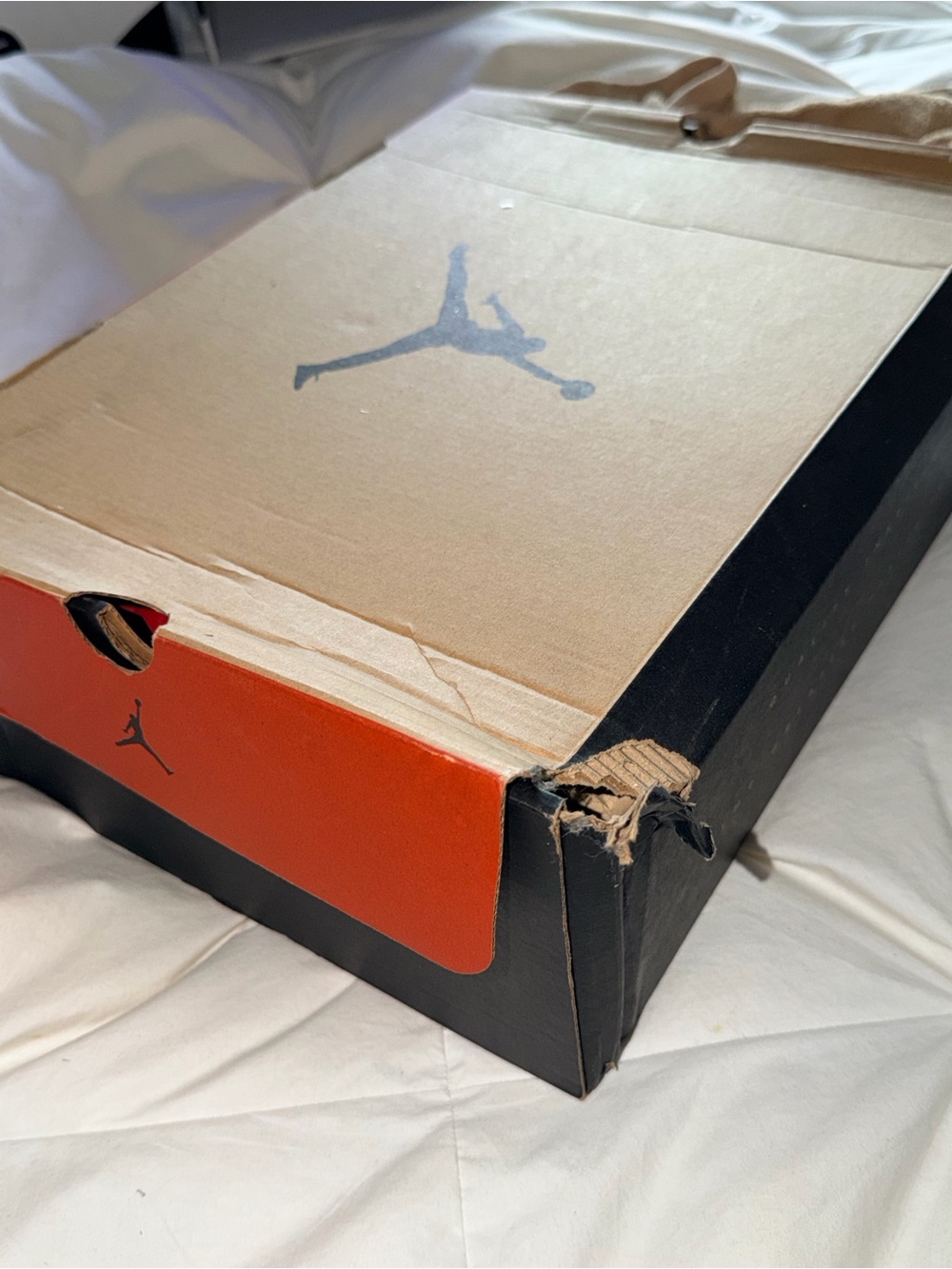 Air Jordan 12 Retro Gym Red White Men’s 8.5 Women’s 10 OG Box - Picture 11 of 11